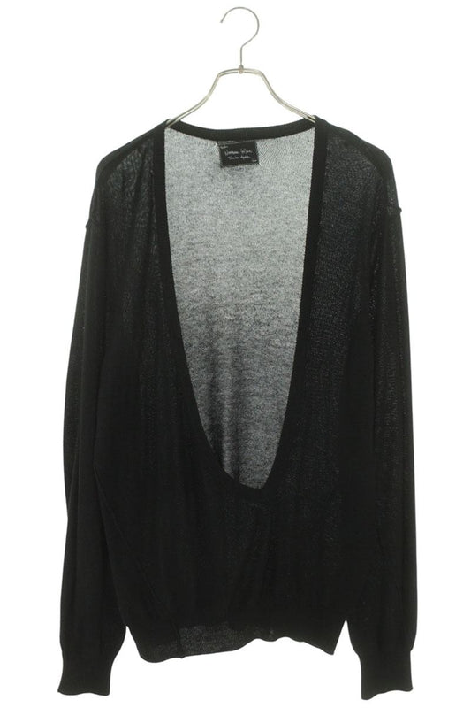 NUMBER(N)INE 04SS Dream Deep V-Neck Knit Black Size L