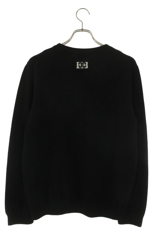 CHANEL Coco Mark Patch Layered Knit Multi Size XS
