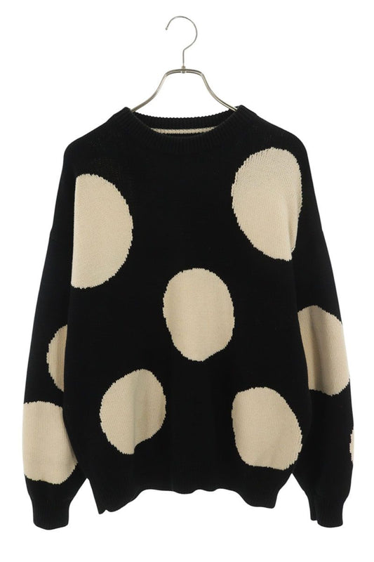 BONKNOW FREAKS Cotton Dot Pattern Knit Multi Size M
