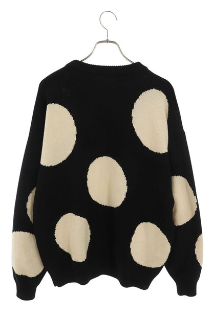 BONKNOW FREAKS Cotton Dot Pattern Knit Multi Size M