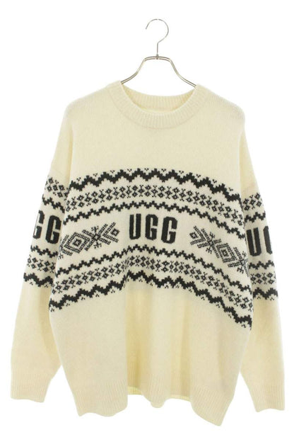 UGG Line Logo Crew Neck Knit Multi Size UL