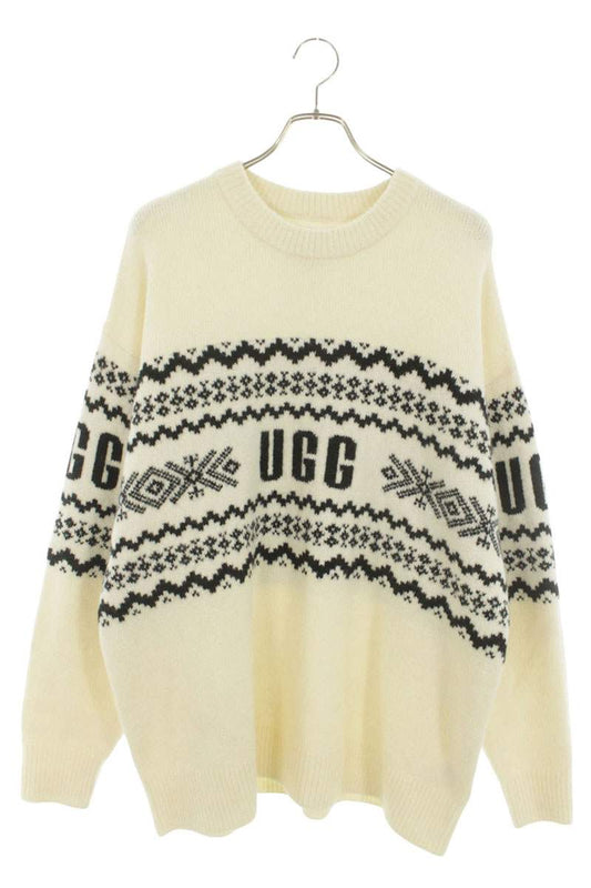 UGG Line Logo Crew Neck Knit Multi Size UL