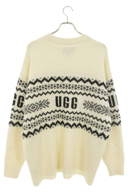 UGG Line Logo Crew Neck Knit Multi Size UL