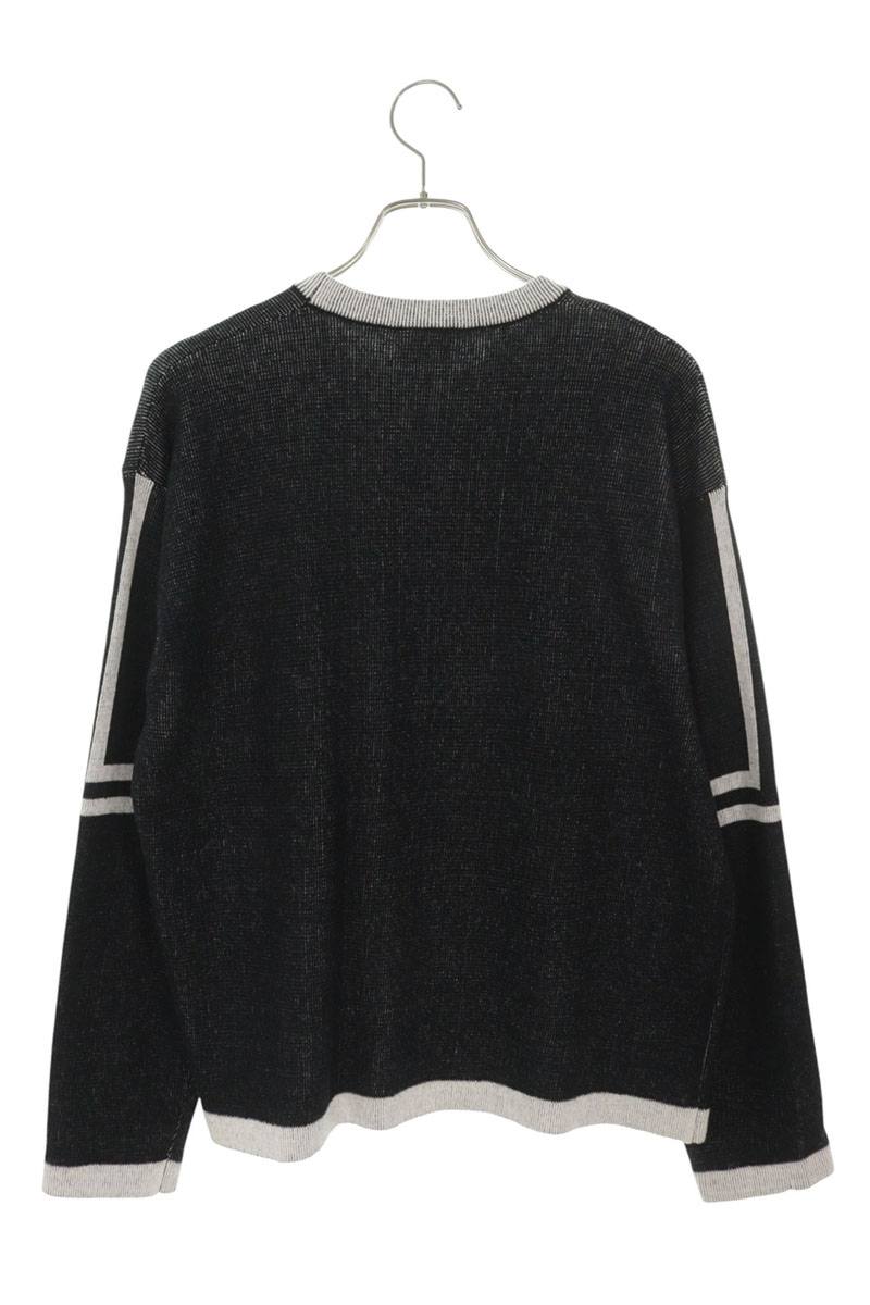 STUSSY Alpine Sweater Knit Cotton Wool Black Size M
