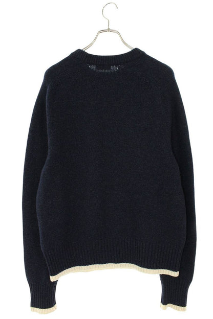 DIOR 22SS Atelier Embroidered Crewneck Knit Navy Size L
