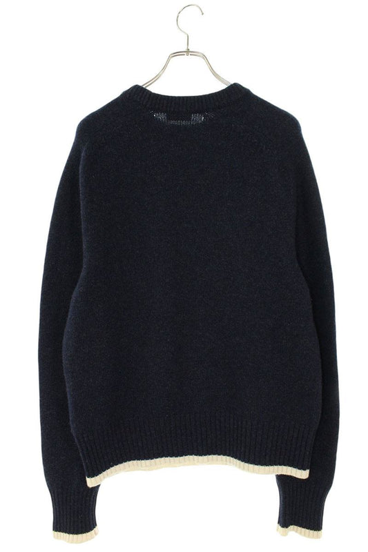 DIOR 22SS Atelier Embroidered Crewneck Knit Navy Size L