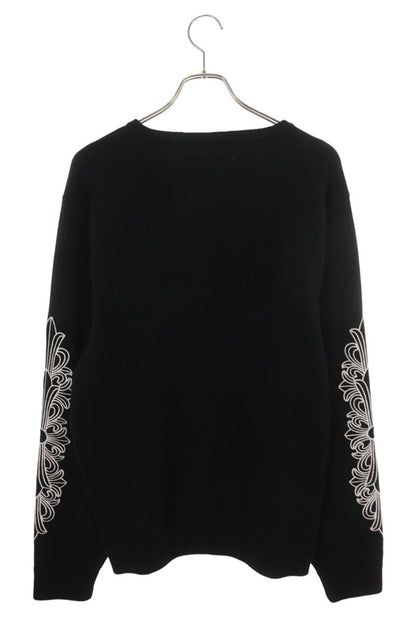 Chrome Hearts U LIFE SENTENCE Cashmere Sweater Black Size L