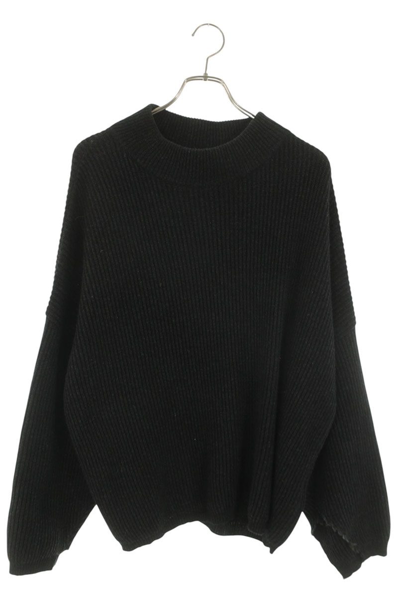 Maison Margiela Alpaca Elbow Patch Knit Gray Size XS