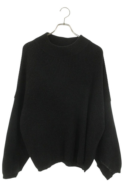 Maison Margiela Alpaca Elbow Patch Knit Gray Size XS