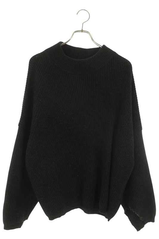 Maison Margiela Alpaca Elbow Patch Knit Gray Size XS