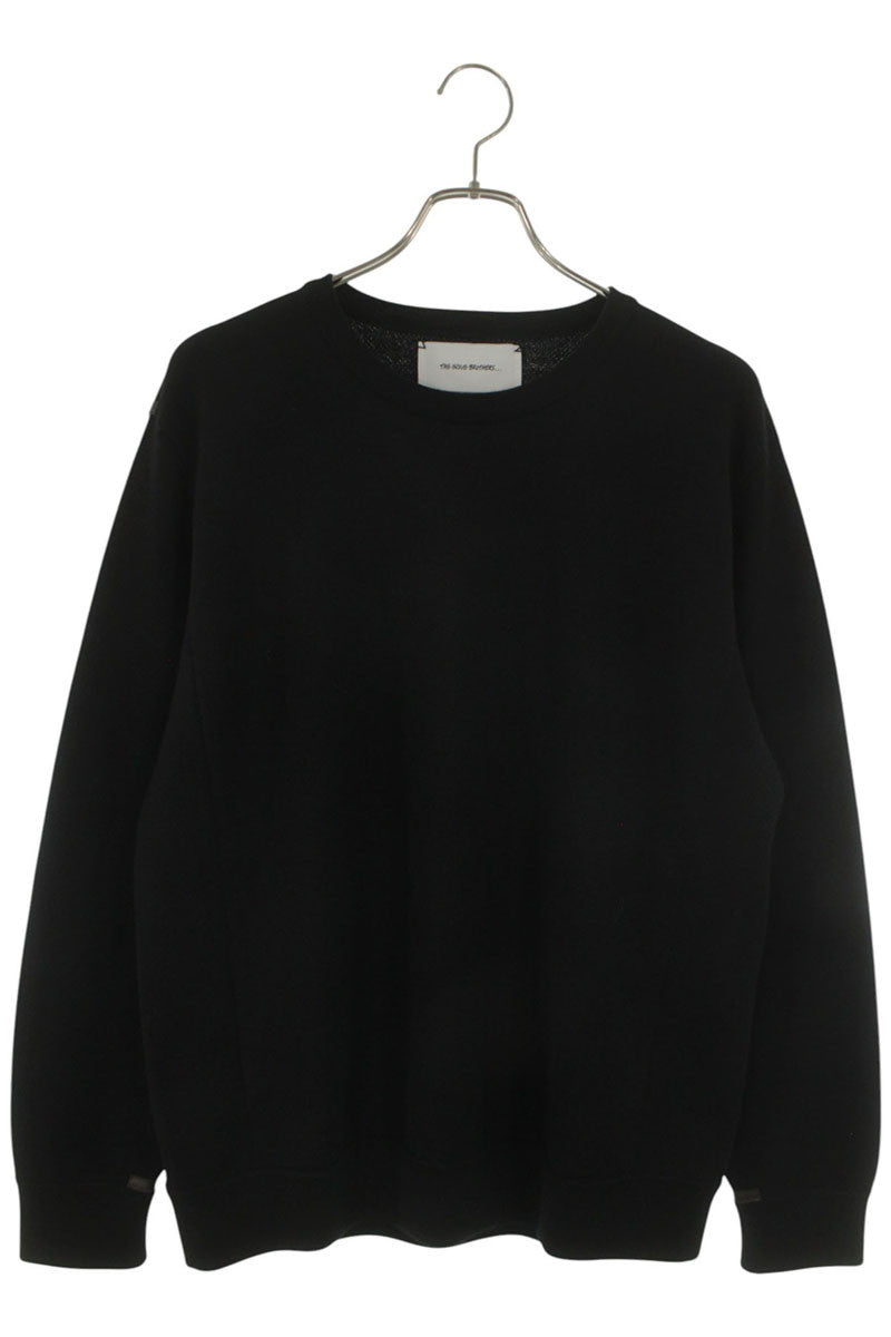 THE INOUE BROTHERS Alpaca Crewneck Knit Black Size M
