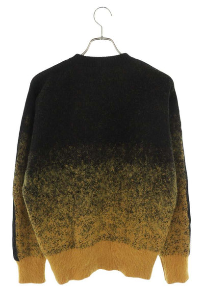 TOGA VIRILIS Wool Knit Black Yellow Size S