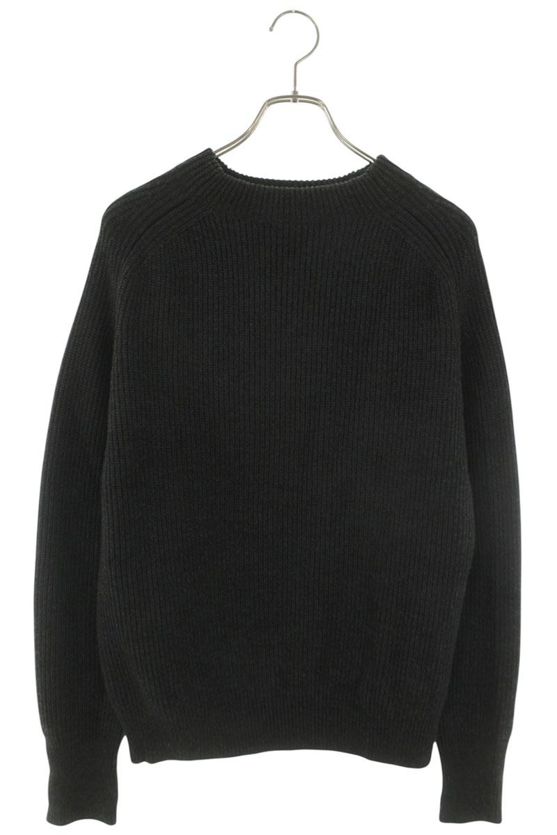 blurhms 19AW Silk Wool Pullover Knit Gray Size M