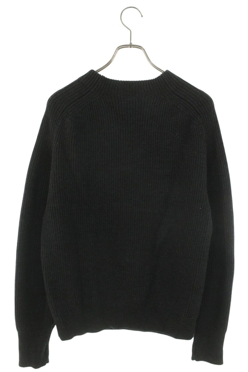 blurhms 19AW Silk Wool Pullover Knit Gray Size M