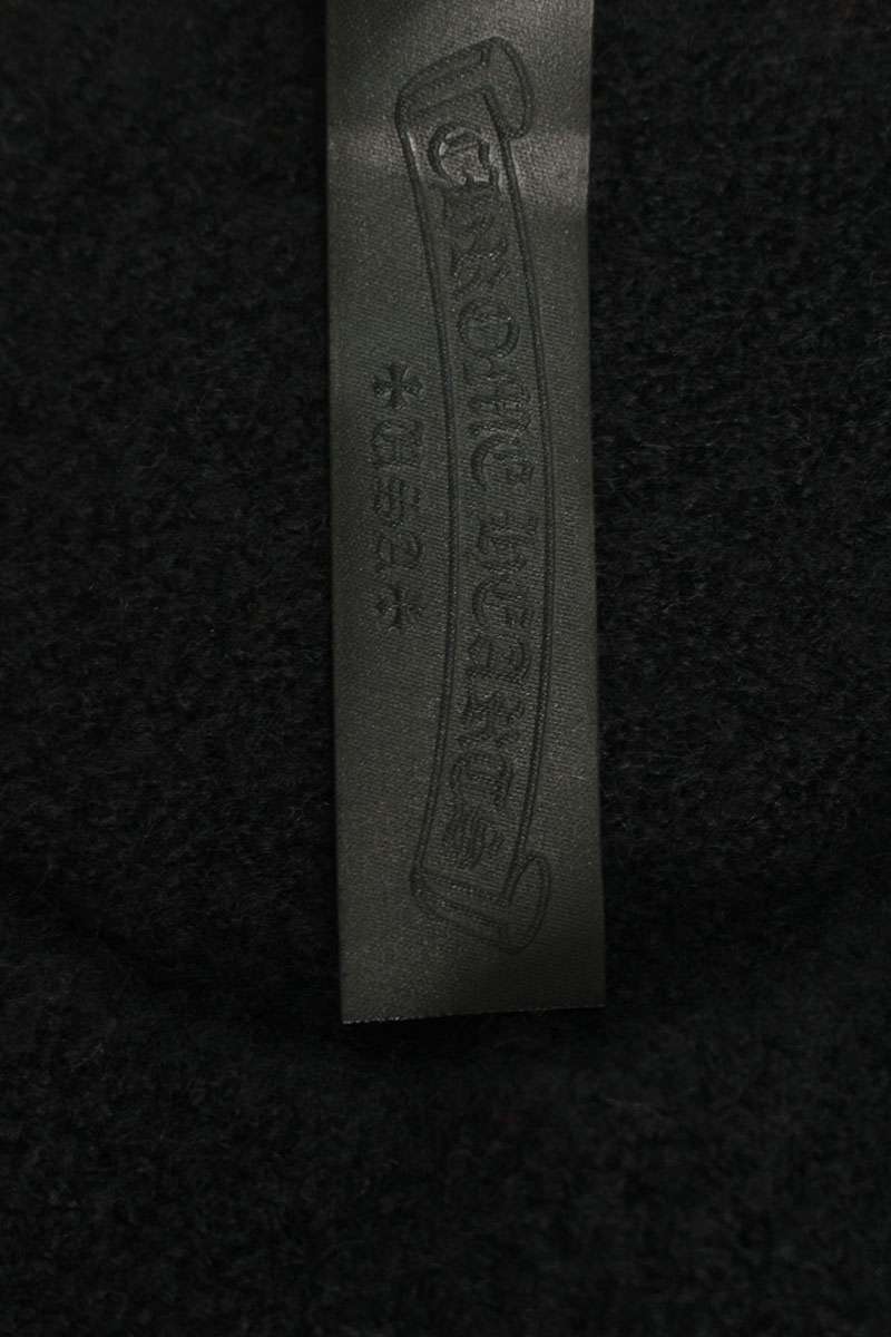 Chrome Hearts OVERCAST CREW Calf Hair Cross Patch Size S