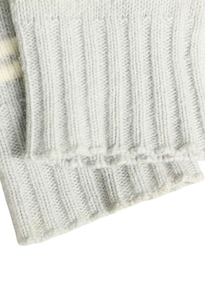 STONEISLAND High Neck Wool Knit Light Blue Size M