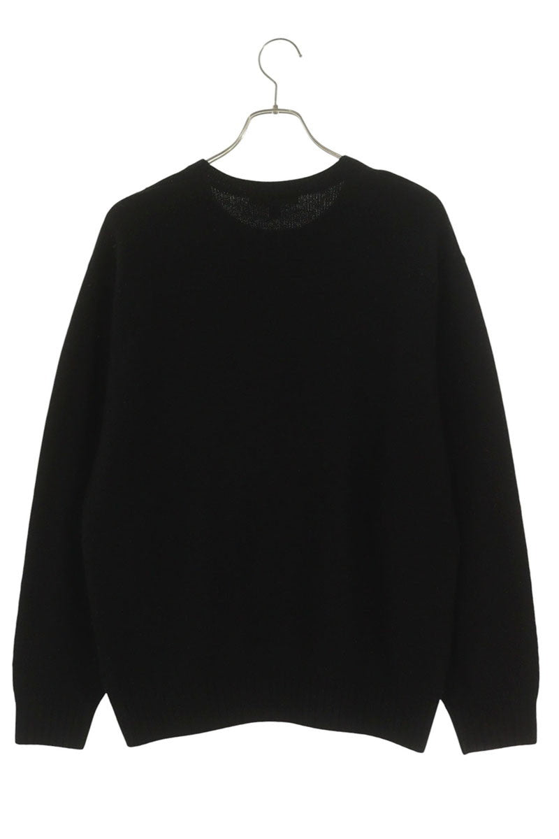 SUPREME 23AW Pilled Logo Sweater Black Size L