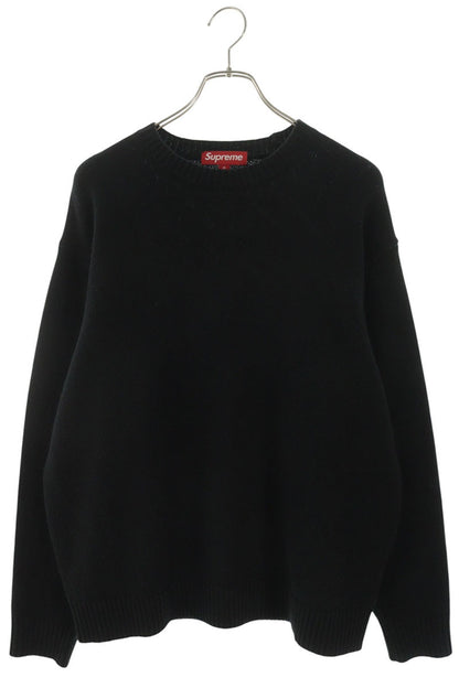 SUPREME Angora Script Sweater Back Logo Wool Knit Size M