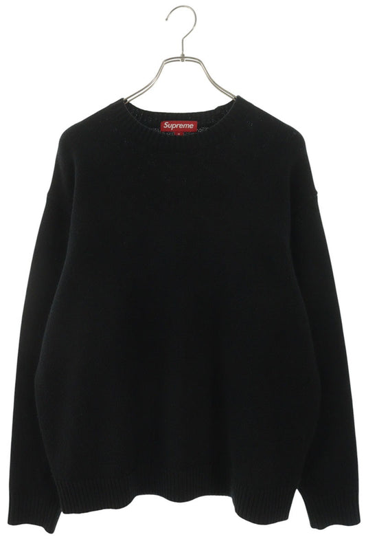 SUPREME Angora Script Sweater Back Logo Wool Knit Size M