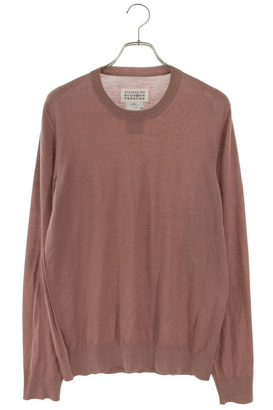 Maison Margiela Wool Knit Sweater Pink Size L