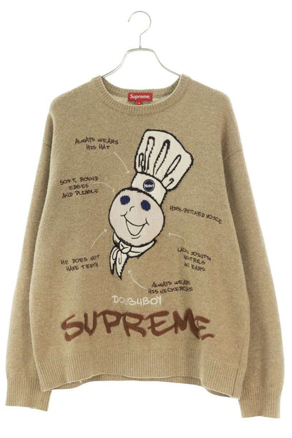 SUPREME 22AW Doughboy Sweater Beige Size M