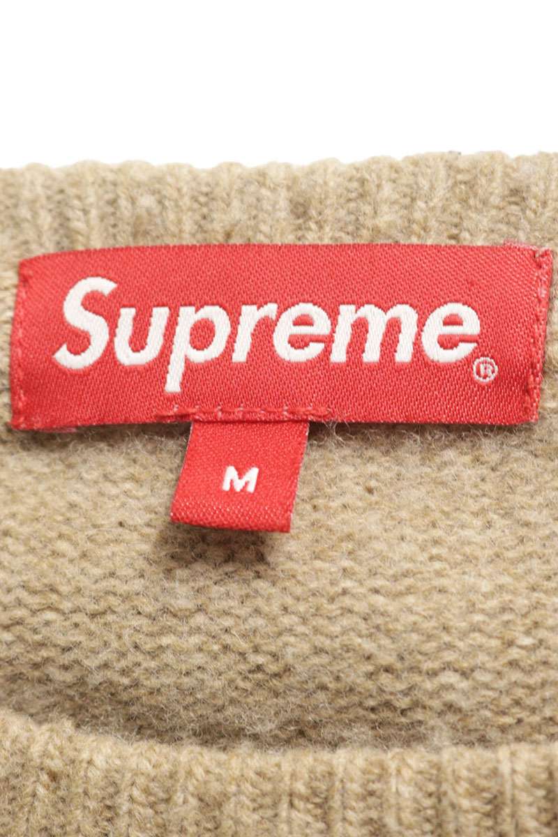 SUPREME 22AW Doughboy Sweater Beige Size M