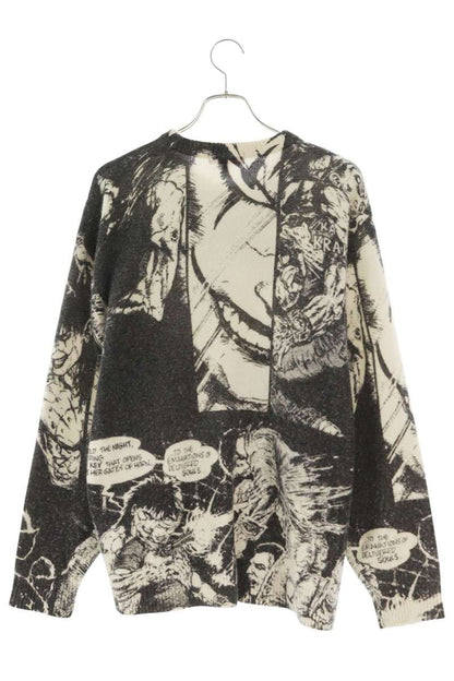 SUPREME THE CROW All-Over Print Knit Sweater Multi Size XL