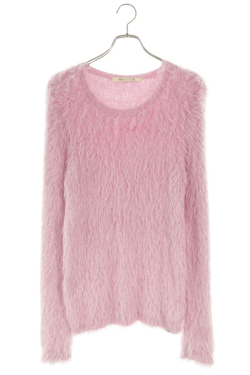 ALYX Polyamide Fuzzy Knit Sweater Pink Size XS