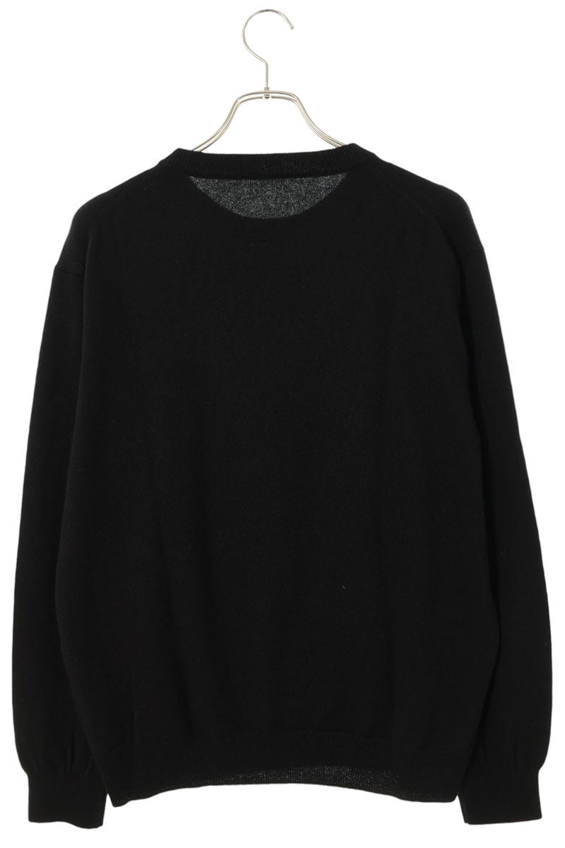 ARTS & SCIENCE Cashmere Crewneck Knit Black Size L
