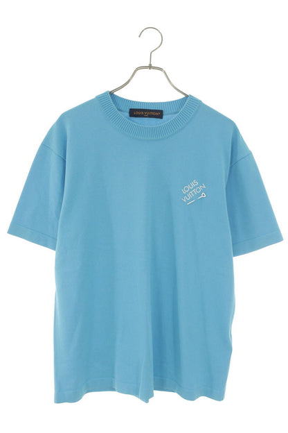 LOUISVUITTON 23AW Embroidered Signature Short Sleeve Size M