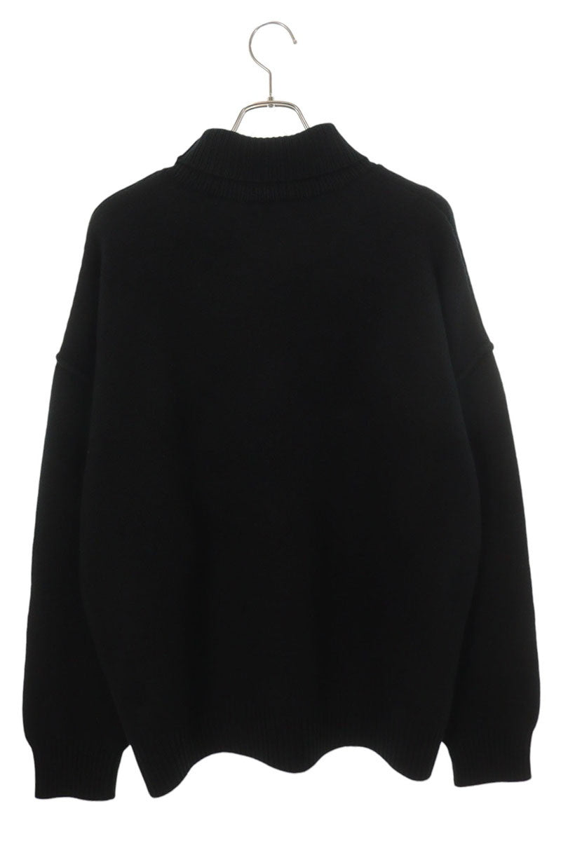 AMI Alexandre Mattiussi 26SS Heart Embroidered Knit Size XL