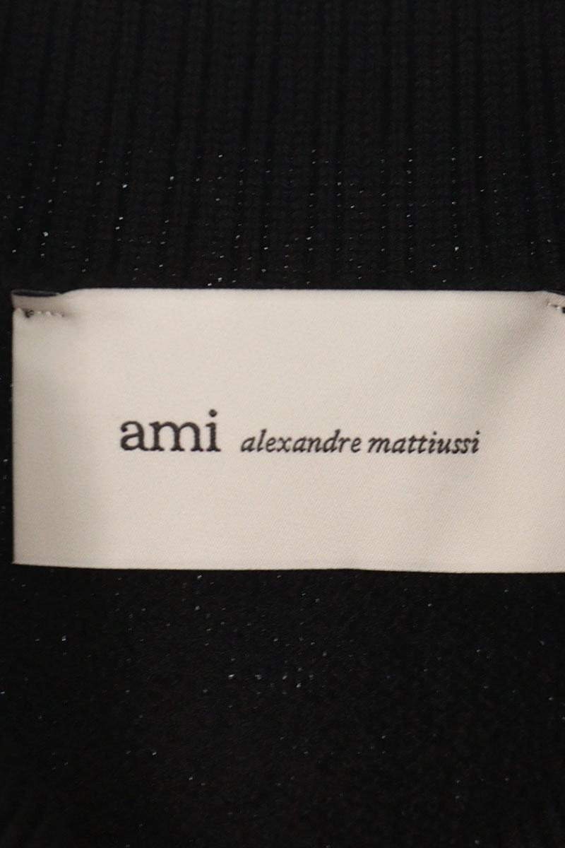 AMI Alexandre Mattiussi 26SS Heart Embroidered Knit Size XL