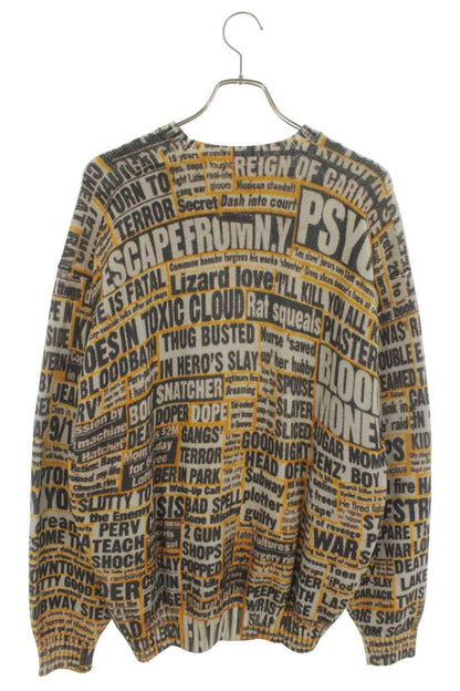 SUPREME 25AW Dash Snow Cotton Sweater Multi Size L