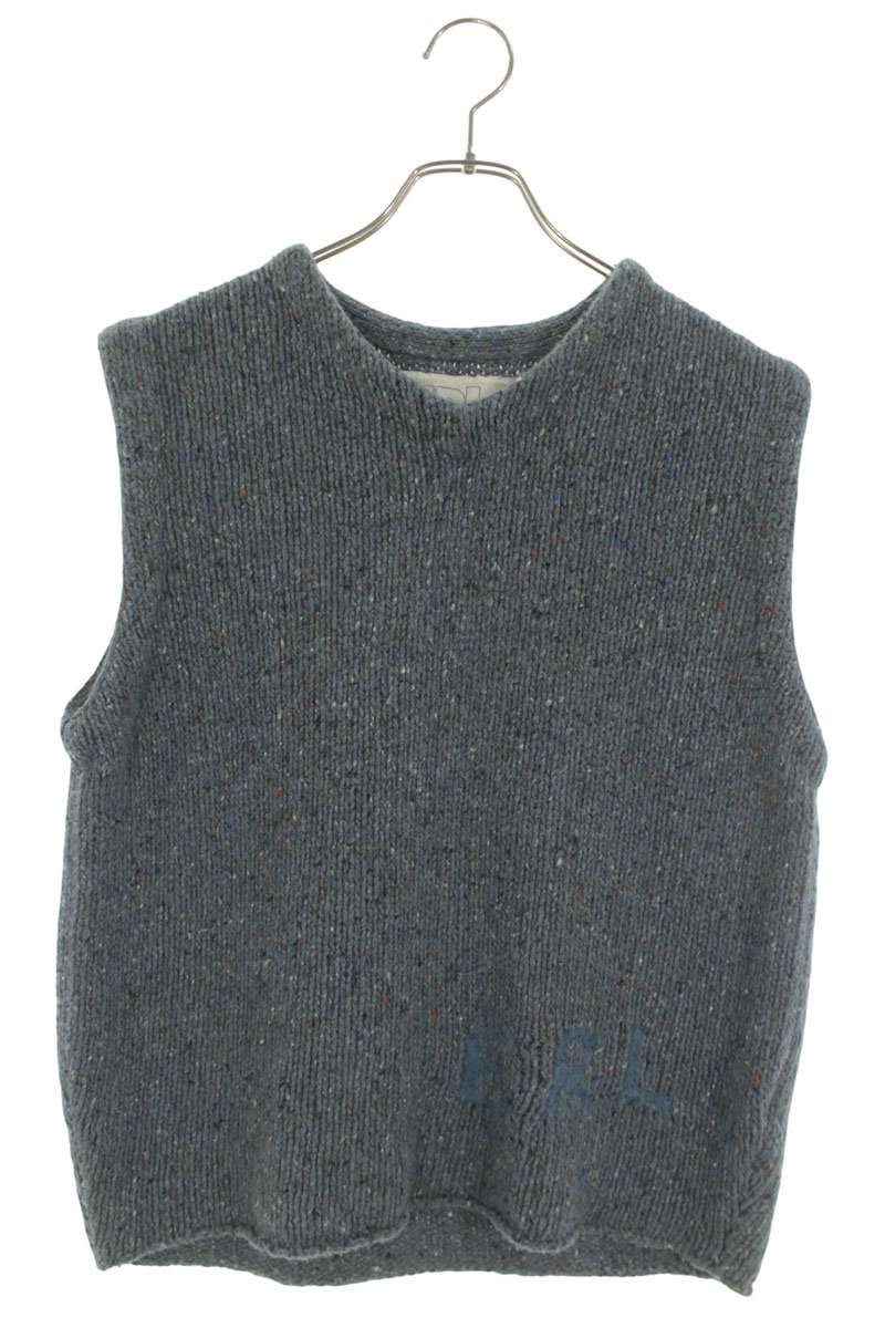 ERL Wool Knit Vest Gray Size S