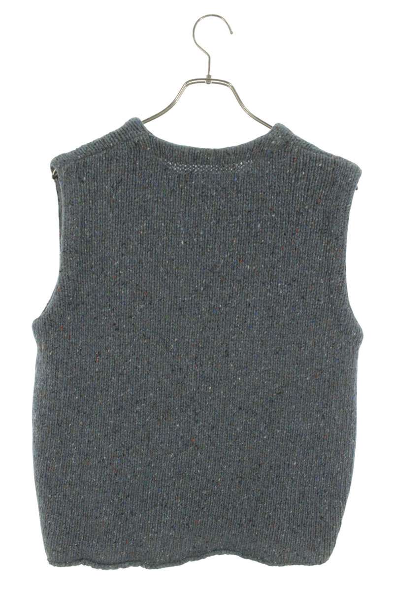 ERL Wool Knit Vest Gray Size S