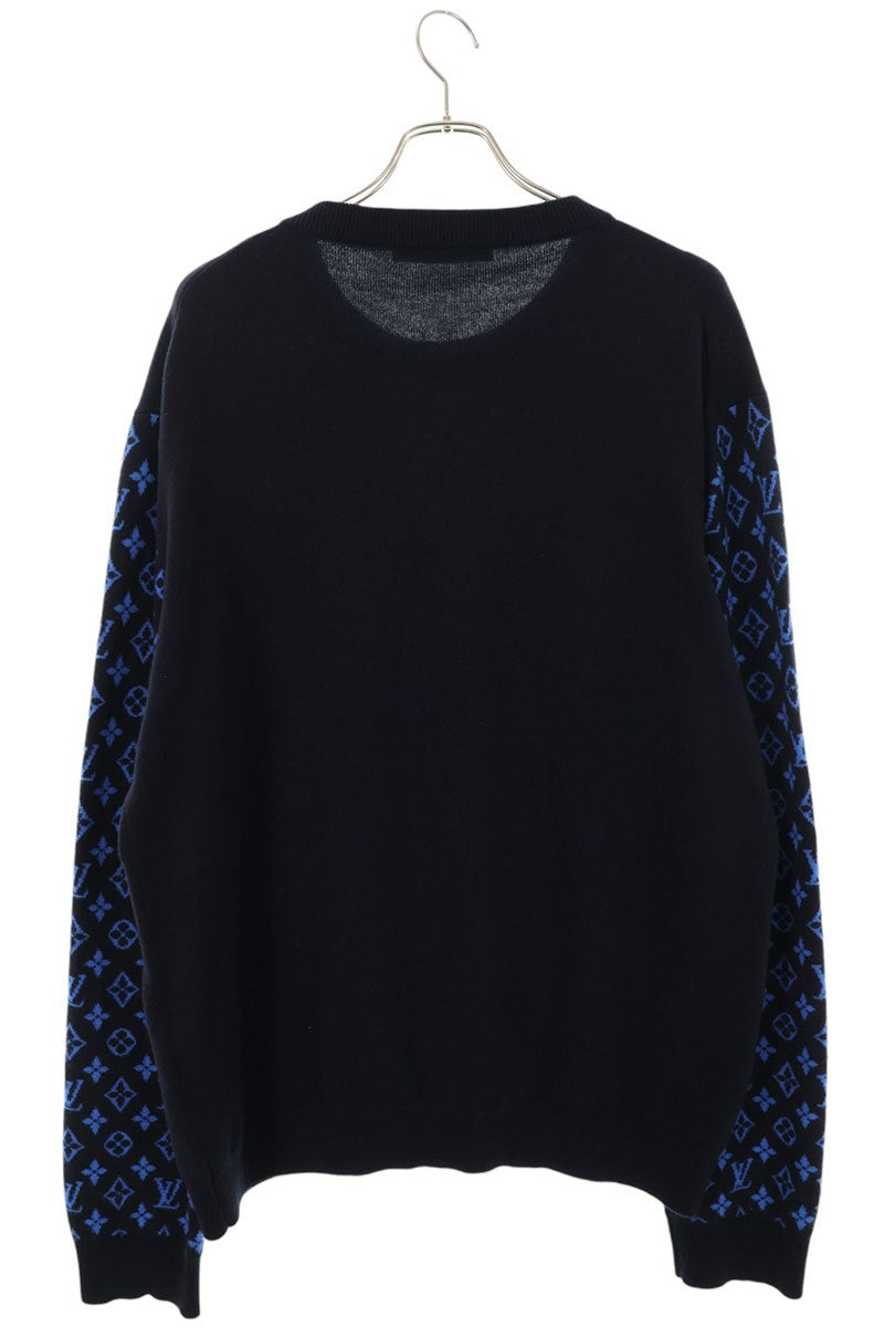 LOUISVUITTON 23SS Sleeve Monogram Knit Multi Size XL