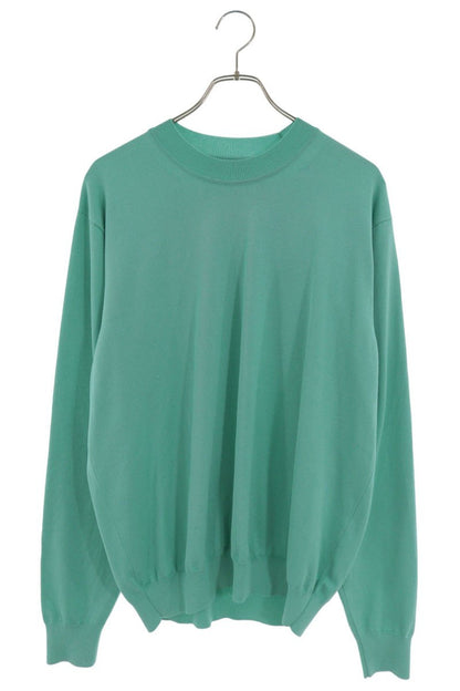 WRAPINKNOT Crew Neck Knit Light Green Size L