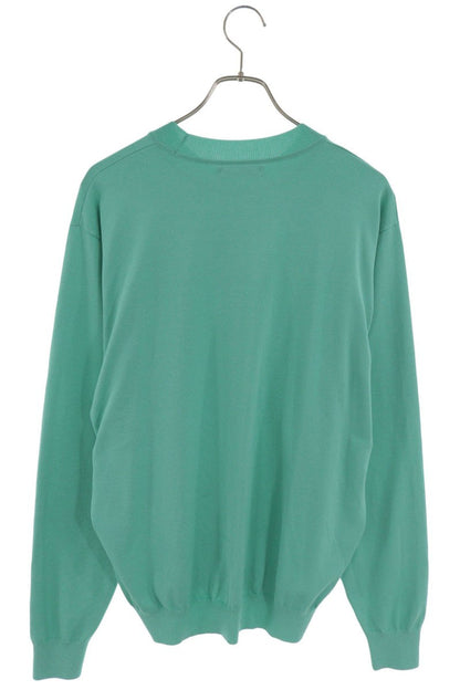 WRAPINKNOT Crew Neck Knit Light Green Size L