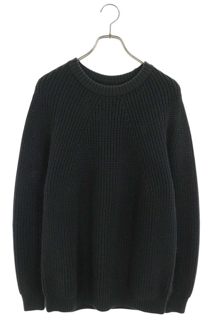 BATONER Signature Crew Neck Wool Knit Green Size M