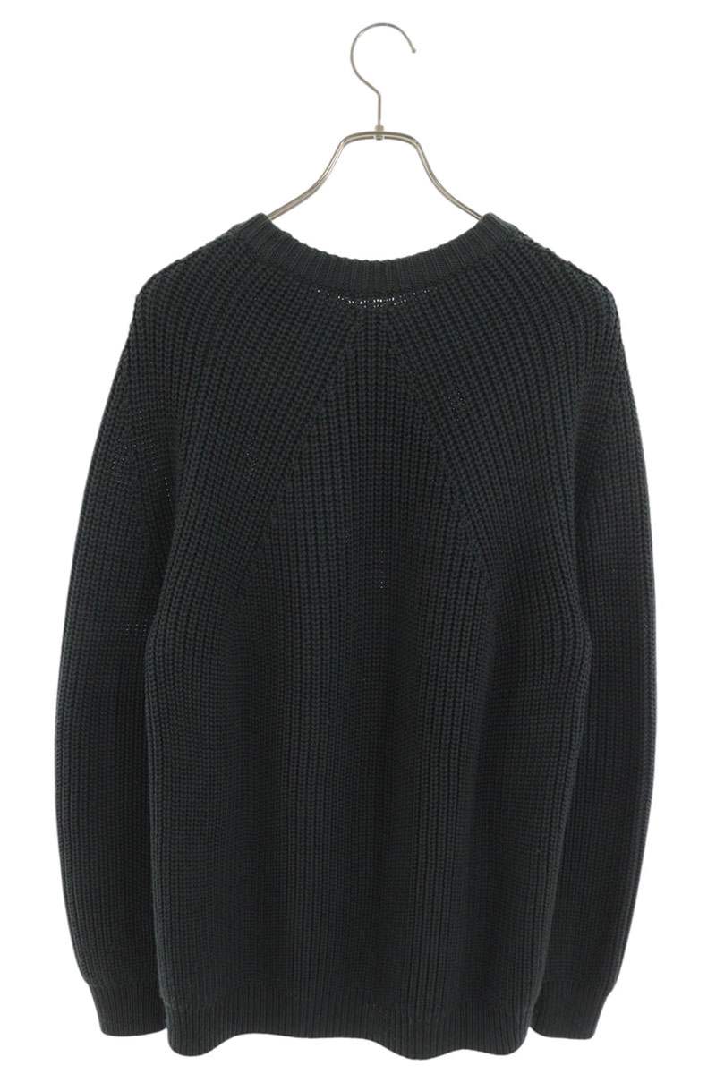 BATONER Signature Crew Neck Wool Knit Green Size M