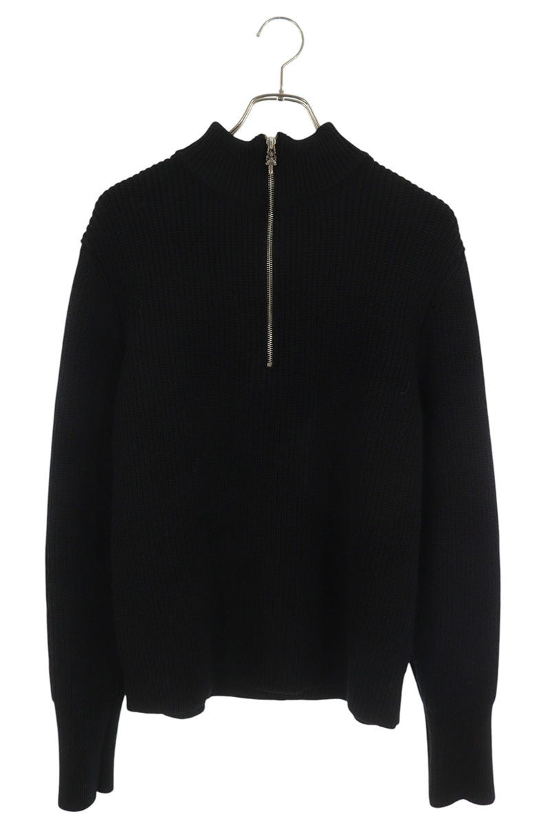 Chrome Hearts BAIT&TACKLE Cashmere Half-Zip Knit Size S