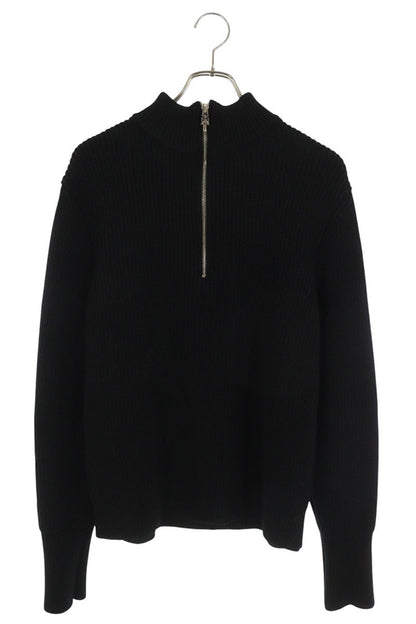 Chrome Hearts BAIT&TACKLE Cashmere Half-Zip Knit Size S