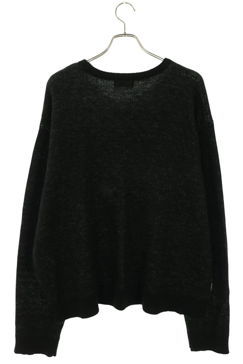 BLESS 25AW Angels Script Logo Acrylic Knit Black Size L