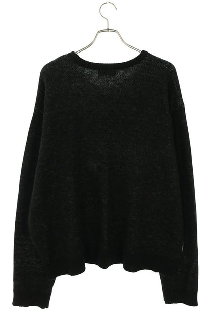 BLESS 25AW Angels Script Logo Acrylic Knit Black Size L