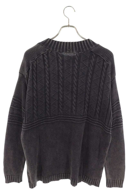 Porter Classic Garment-Dyed Cotton Knit Gray Size M