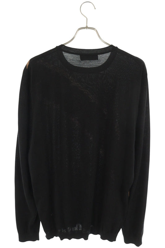 FENDI Zucca Pattern Wool Knit Multi-Color Size 56