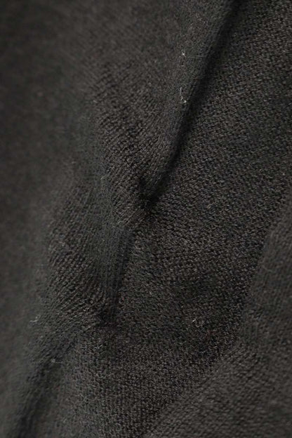 Rick Owens Wool Oversized Knit Sweater Black Size M