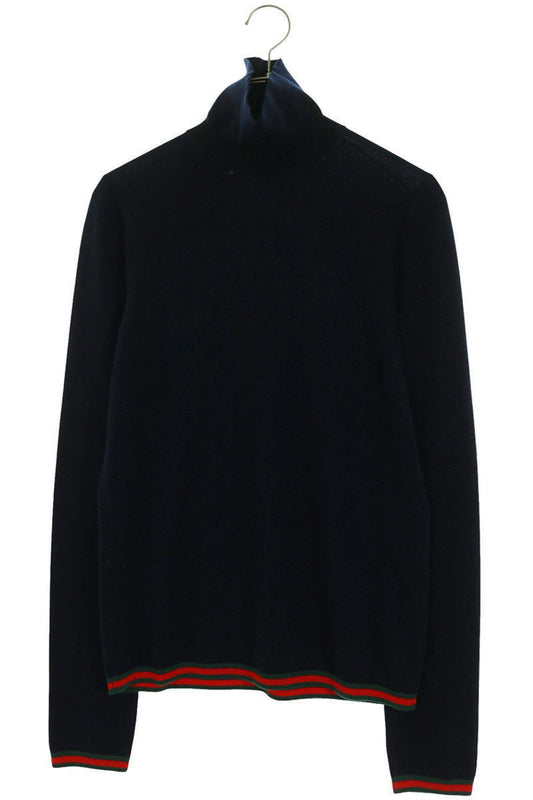 GUCCI Navy Fine Cashmere Knit Size S