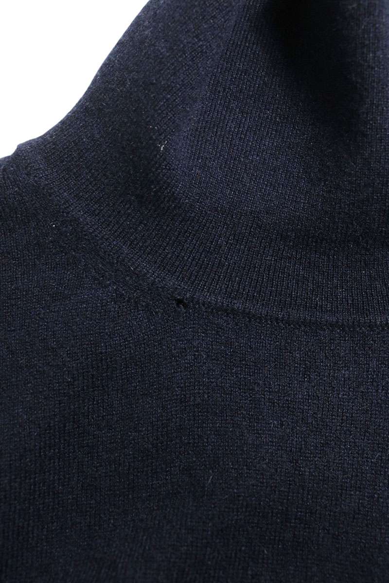 GUCCI Navy Fine Cashmere Knit Size S