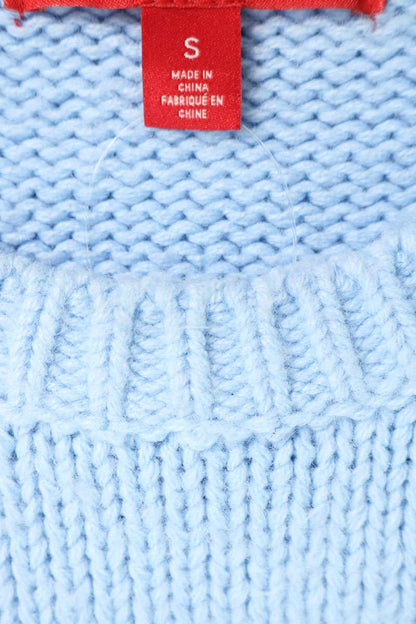 SUPREME 26SS Old English Sleeves Sweater Blue Size S